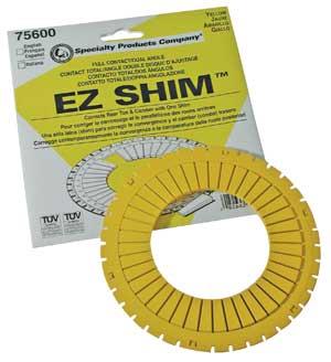 SPC Performance EZ Shim Dual Angle Camber/Toe Shim (Yellow) - Grocery Getter Performance