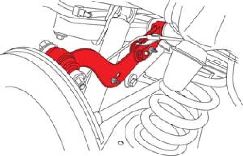 SPC Performance Rav4 Adj. Camber Arm - Left - Grocery Getter Performance
