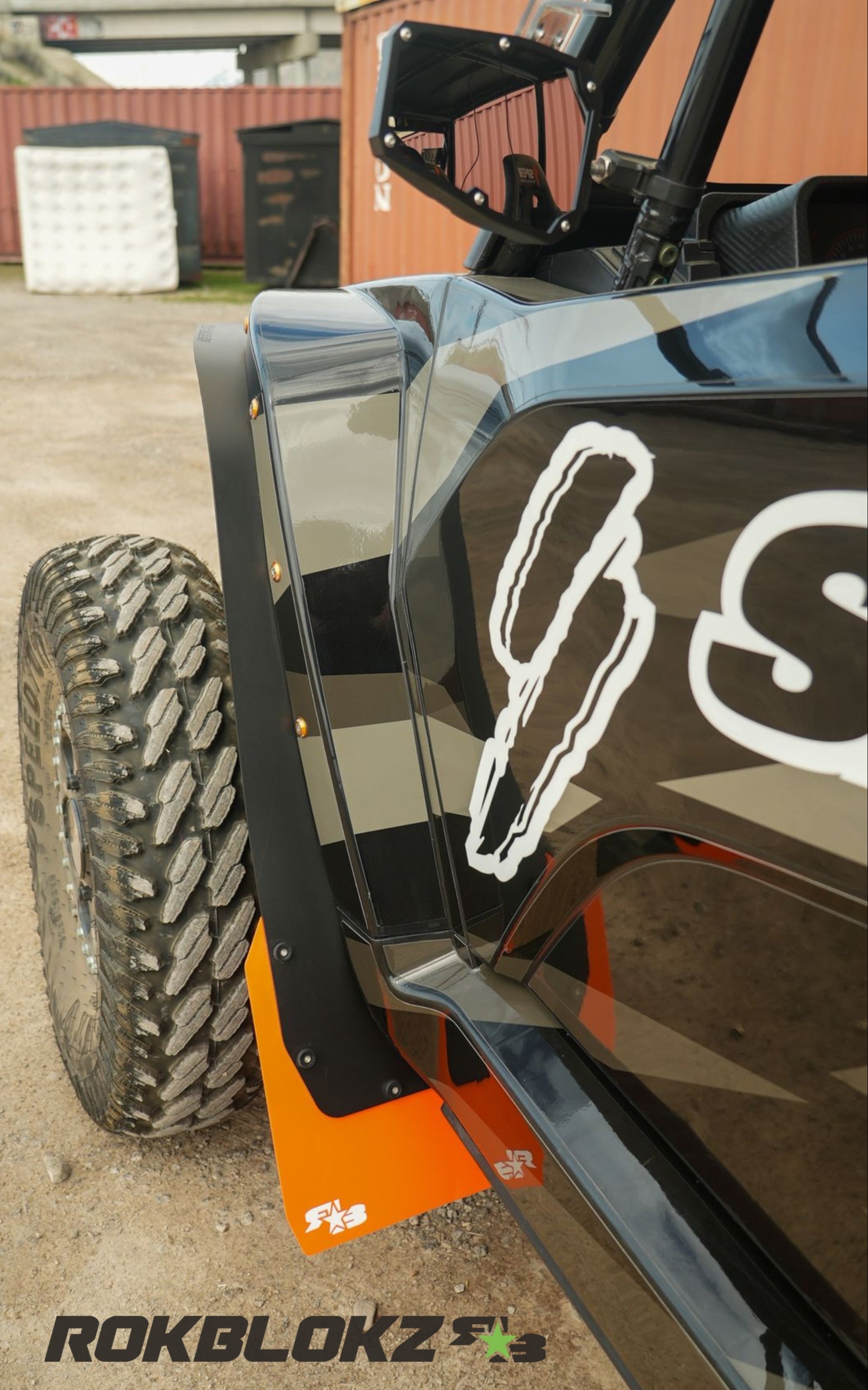 Speed UTV El Jefe 2023+ Fender Flare Extensions/Mud Flaps F&R