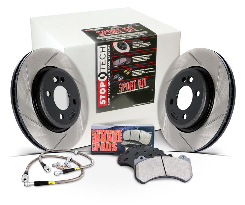 Sport Axle Pack, Drilled & Slotted, Rear-Brake Rotors - Slot & Drilled-Grocery Getter Performance