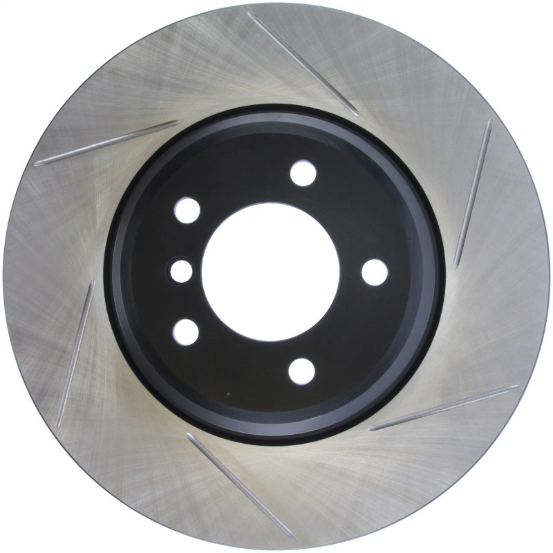 StopTech 07-13 BMW 335I Slotted Left Side Sport Brake Rotor-Brake Rotors - Slotted-Grocery Getter Performance