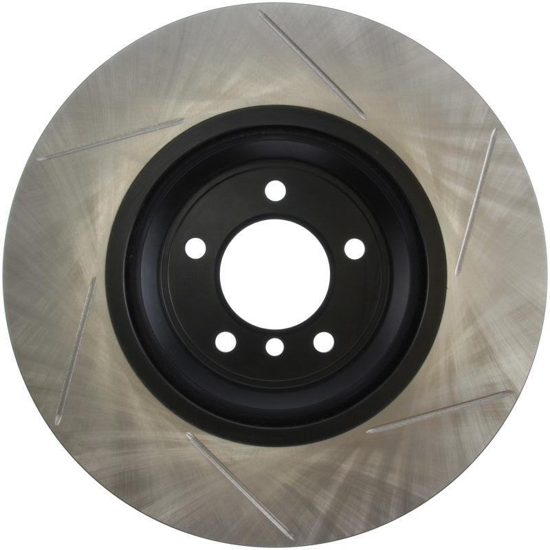 StopTech 07-13 BMW 335I Slotted Right Side Sport Brake Rotor-Brake Rotors - Slotted-Grocery Getter Performance