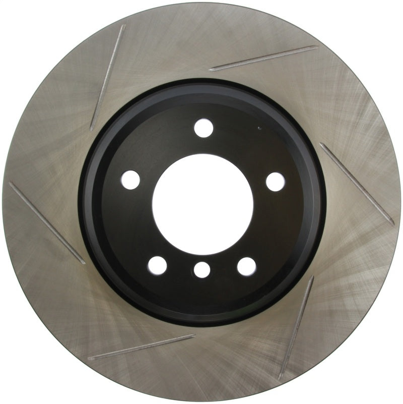StopTech 07-13 BMW 335I Slotted Right Side Sport Brake Rotor-Brake Rotors - Slotted-Grocery Getter Performance