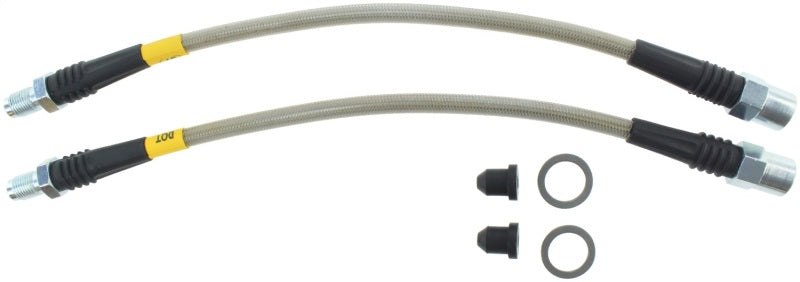StopTech 12-13 BMW 335i SS Rear Brake Lines-Brake Line Kits-Grocery Getter Performance