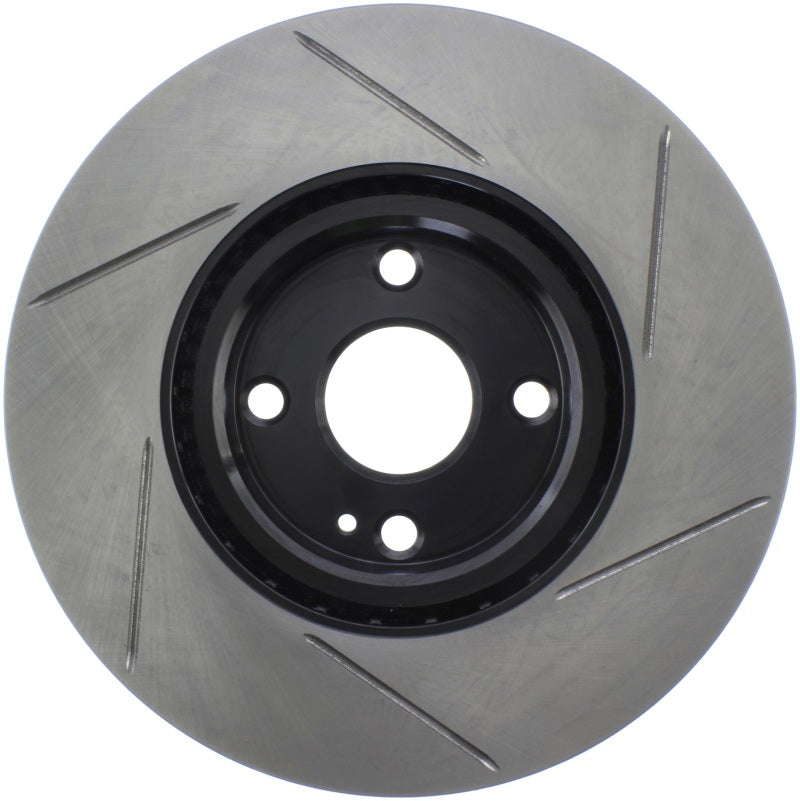 StopTech 16-17 Mazda MX-5 Front Passenger Side Slotted Sport Brake Rotor-Brake Rotors - Slotted-Grocery Getter Performance
