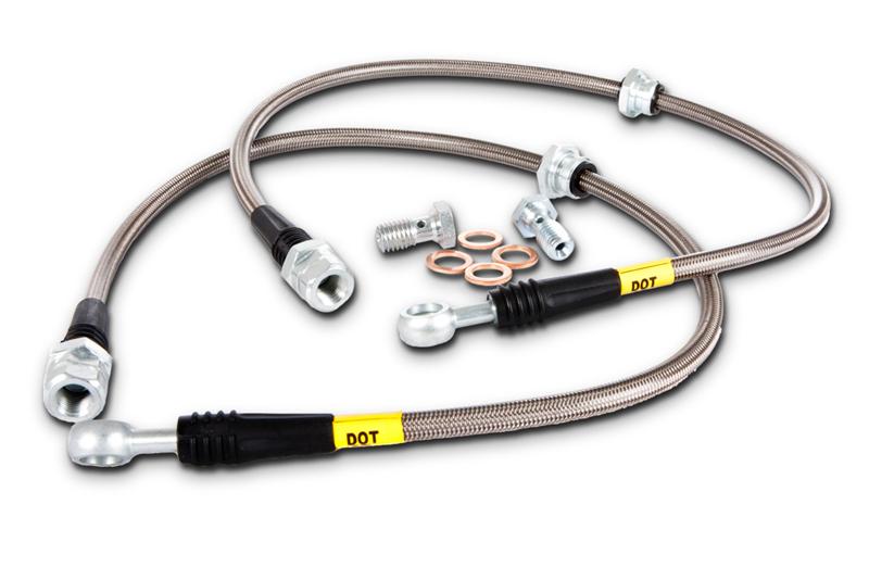 StopTech 91-05 Acura NSX Front SS Brake Lines-Brake Line Kits-Grocery Getter Performance