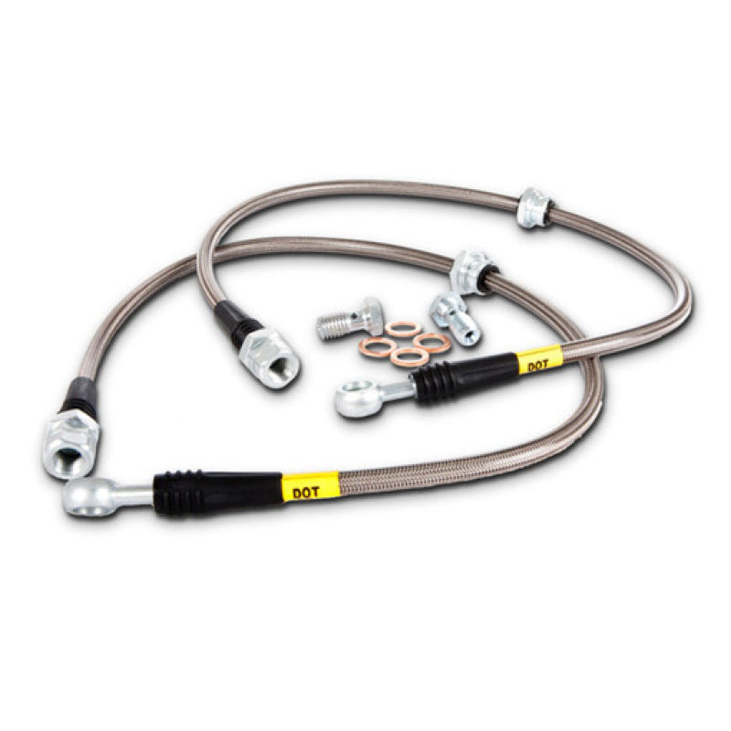 StopTech 91-05 Acura NSX Front SS Brake Lines-Brake Line Kits-Grocery Getter Performance