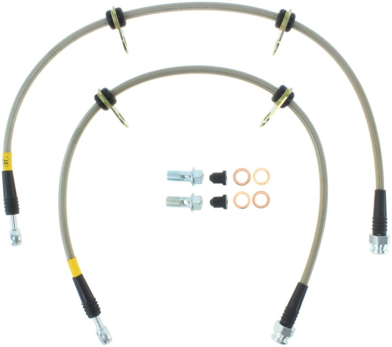 StopTech 91-05 Acura NSX Front SS Brake Lines-Brake Line Kits-Grocery Getter Performance
