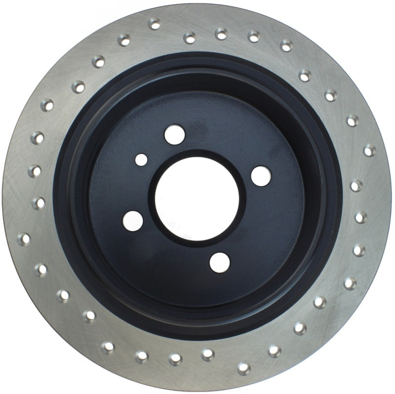 StopTech Drilled Sport Brake Rotor-Brake Rotors - Drilled-Grocery Getter Performance