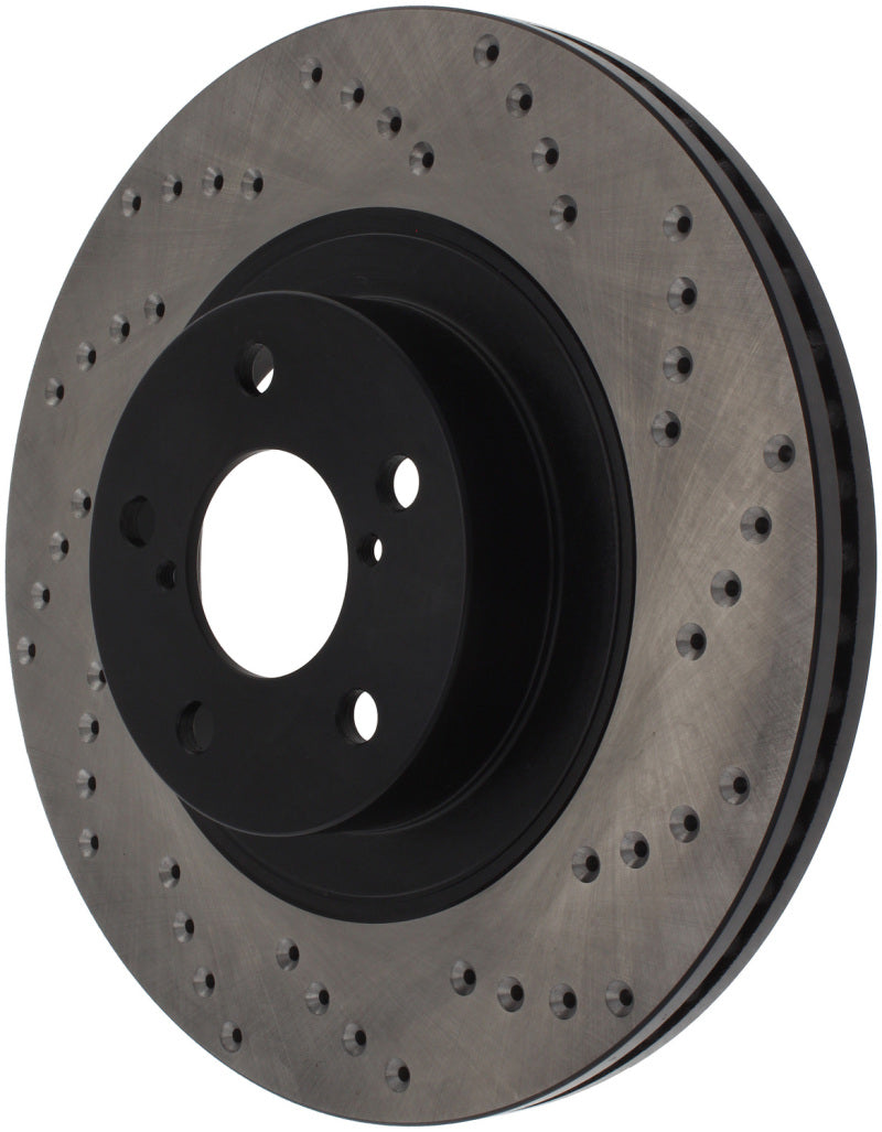 StopTech Drilled Sport Brake Rotor-Brake Rotors - Drilled-Grocery Getter Performance