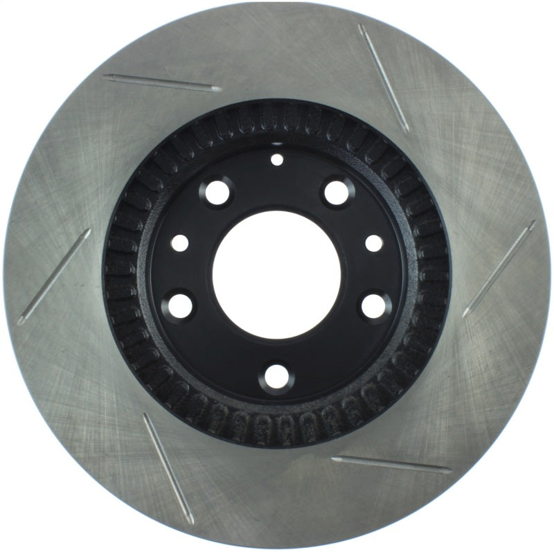 StopTech Mazda Miata NC Slotted Right Front Sport Brake Rotor-Brake Rotors - Slotted-Grocery Getter Performance