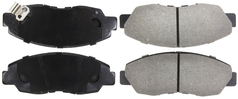 StopTech Performance 98-02 Honda Accord Coupe/Sedan 4cyl Rear Drum/Disc Front Brake Pads-Brake Pads - Performance-Grocery Getter Performance