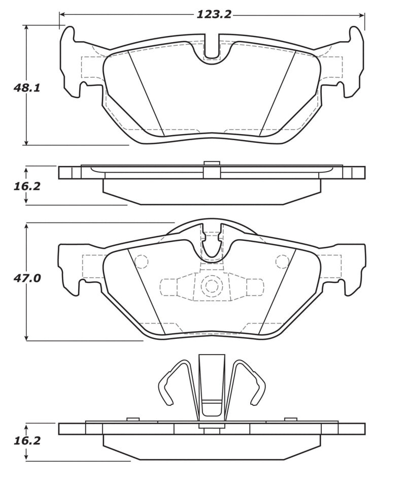 StopTech Performance Brake Pads-Brake Pads - Performance-Grocery Getter Performance