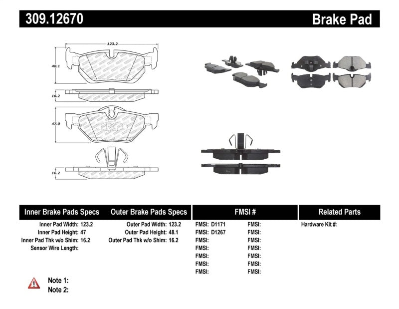 StopTech Performance Brake Pads-Brake Pads - Performance-Grocery Getter Performance
