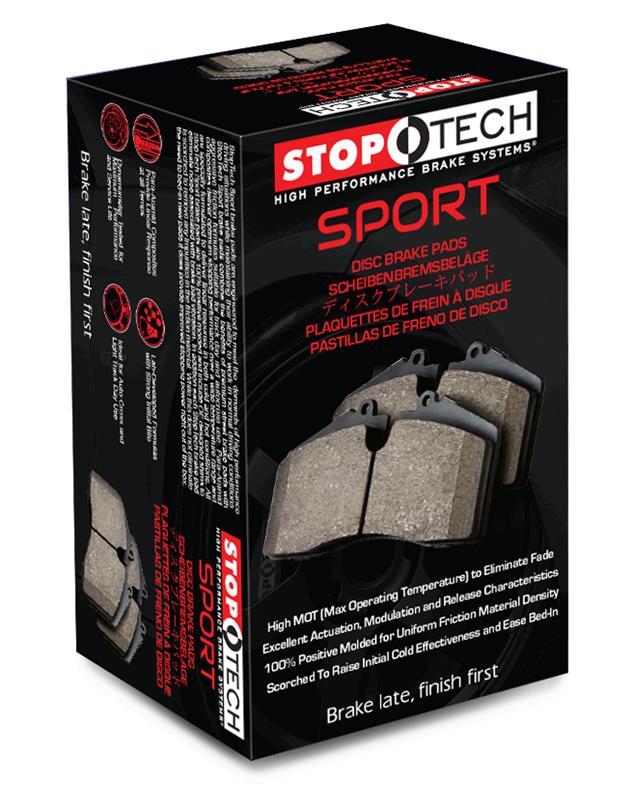 StopTech Performance Volkswagen Rear Brake Pads-Brake Pads - Performance-Grocery Getter Performance