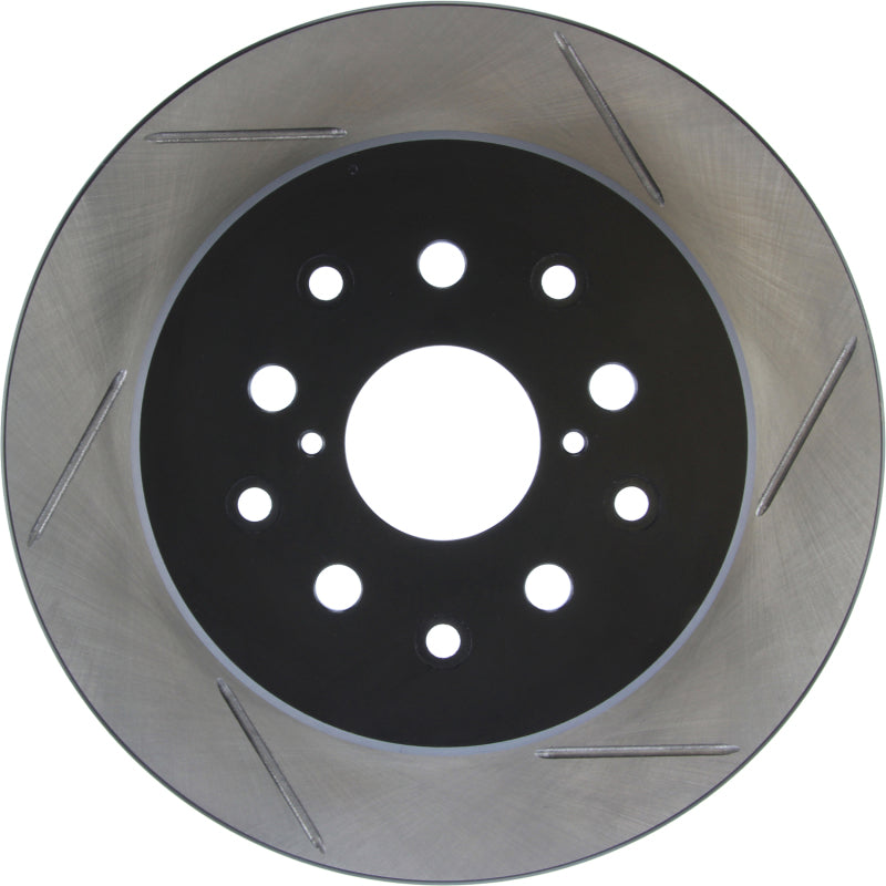 StopTech Power Slot 00-05 Lexus IS300 Rear Left SportStop Slotted Rotor-Brake Rotors - Slotted-Grocery Getter Performance