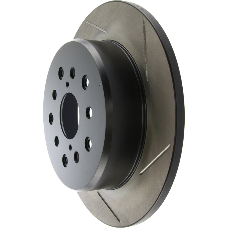 StopTech Power Slot 00-05 Lexus IS300 Rear Left SportStop Slotted Rotor-Brake Rotors - Slotted-Grocery Getter Performance