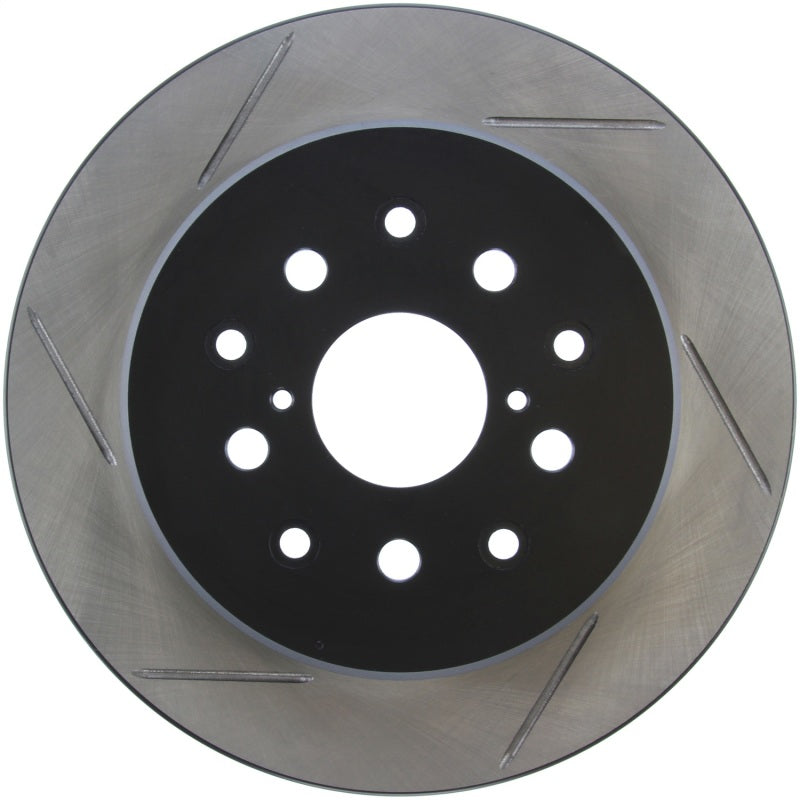 StopTech Power Slot 00-05 Lexus IS300 Rear Right SportStop Slotted Rotor-Brake Rotors - Slotted-Grocery Getter Performance