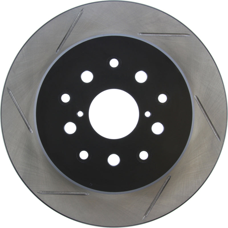 StopTech Power Slot 00-05 Lexus IS300 Rear Right SportStop Slotted Rotor-Brake Rotors - Slotted-Grocery Getter Performance