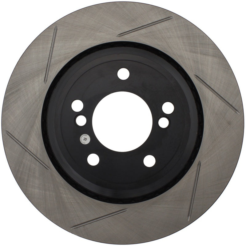 StopTech Power Slot 01-07 BMW M3 (E46) / 00-04 BMW M5 (E39) Rear Right Slotted Rotor-Brake Rotors - Slotted-Grocery Getter Performance