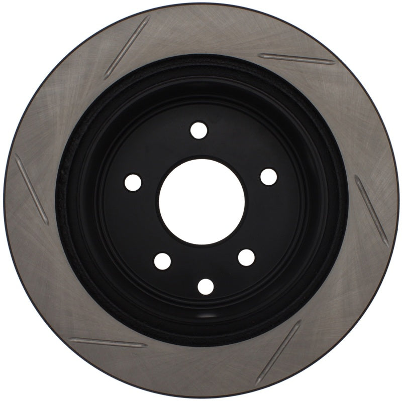 StopTech Power Slot 03-05 350Z / 03-04 G35 / 03-05 G35X SportStop Slotted Rear Right Rotor-Brake Rotors - Slotted-Grocery Getter Performance