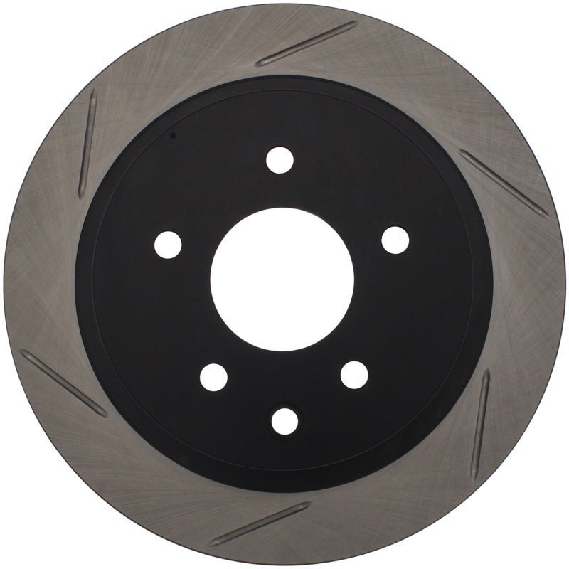 StopTech Power Slot 03-05 350Z / 03-04 G35 / 03-05 G35X SportStop Slotted Rear Right Rotor-Brake Rotors - Slotted-Grocery Getter Performance
