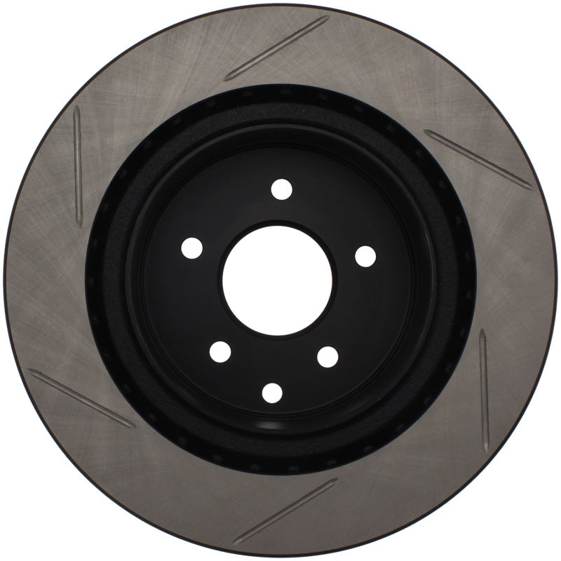StopTech Power Slot 03-07 350z/ 03-04 G35 w/ Brembo SportStop Slotted Rear Left Rotor-Brake Rotors - Slotted-Grocery Getter Performance