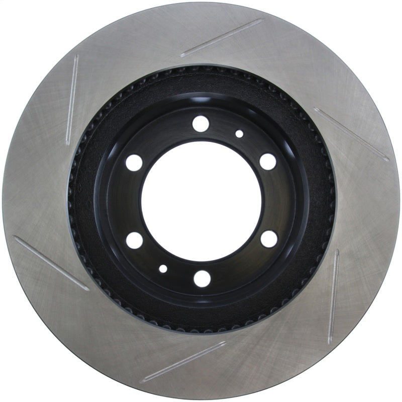 StopTech Power Slot 05-09 Toyota Tacoma/03-09 4 Runner Slotted Left Front Rotor-Brake Rotors - Slotted-Grocery Getter Performance