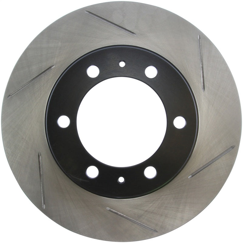 StopTech Power Slot 05-09 Toyota Tacoma/03-09 4 Runner Slotted Left Front Rotor-Brake Rotors - Slotted-Grocery Getter Performance