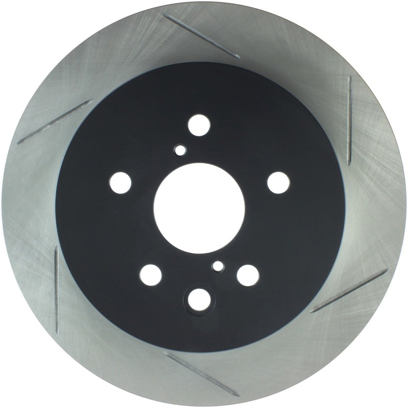 StopTech Power Slot 06-09 Lexus GS Series / 06-10 IS350 Rear Left Slotted Rotor-Brake Rotors - Slotted-Grocery Getter Performance