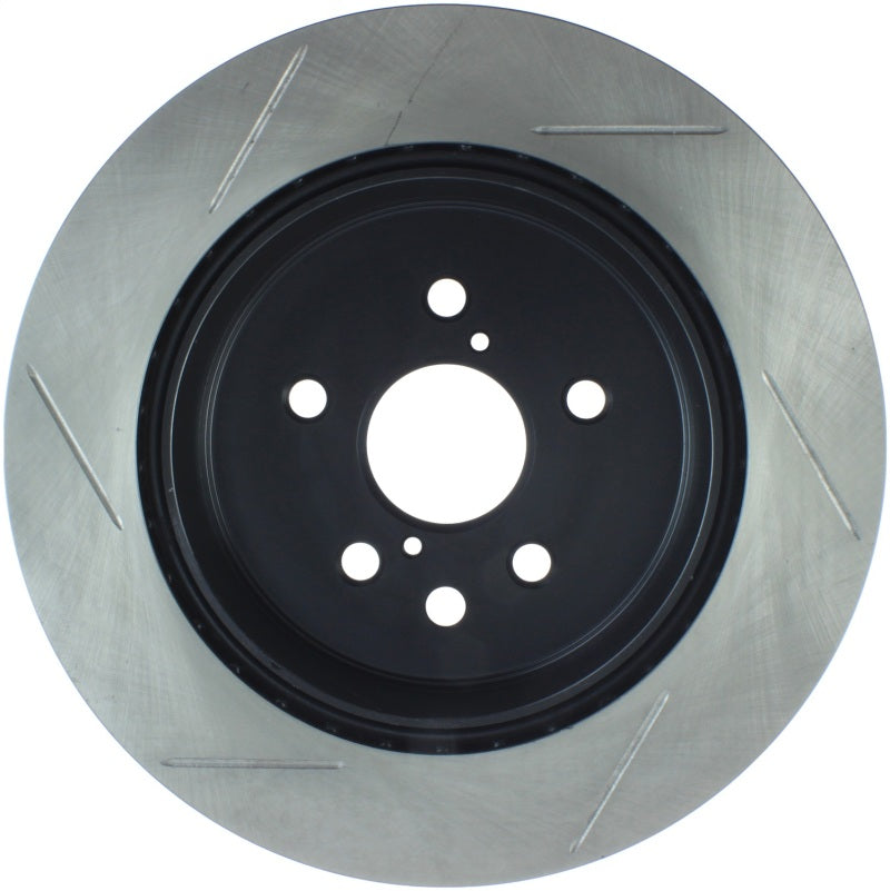 StopTech Power Slot 06-09 Lexus GS Series / 06-10 IS350 Rear Left Slotted Rotor-Brake Rotors - Slotted-Grocery Getter Performance