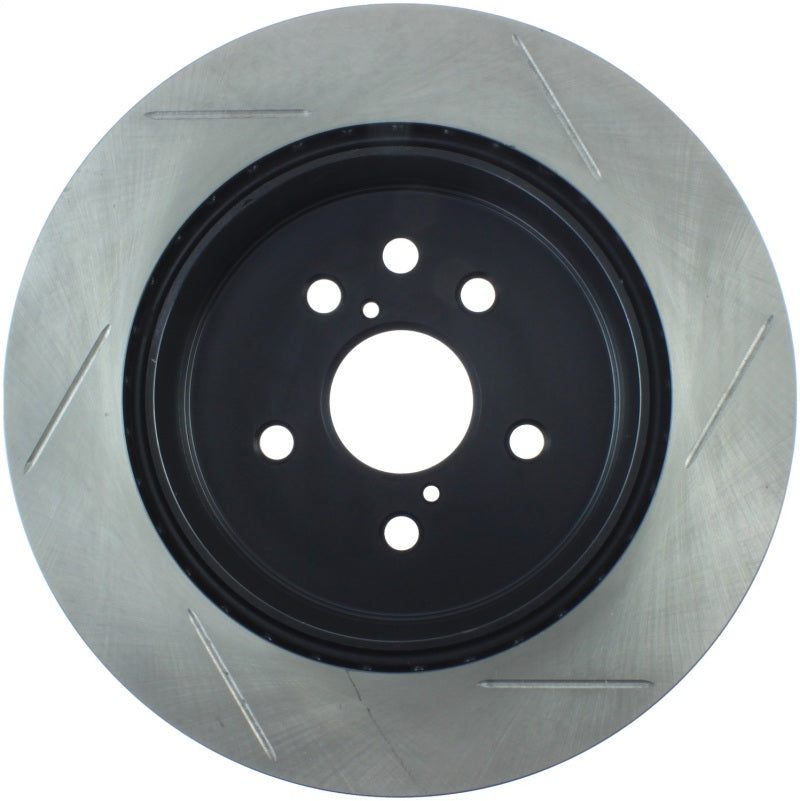 StopTech Power Slot 06-09 Lexus GS Series / 06-10 IS350 Rear Right Slotted Rotor-Brake Rotors - Slotted-Grocery Getter Performance
