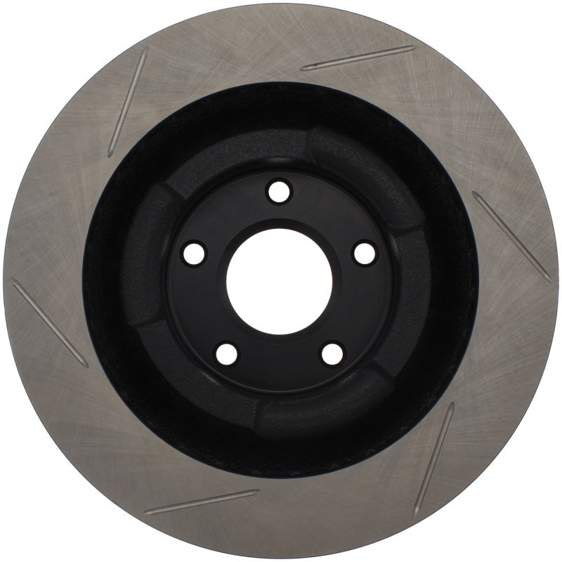 StopTech Power Slot 06-10 Chevrolet Corvette Front Left Slotted Rotor-Brake Rotors - Slotted-Grocery Getter Performance