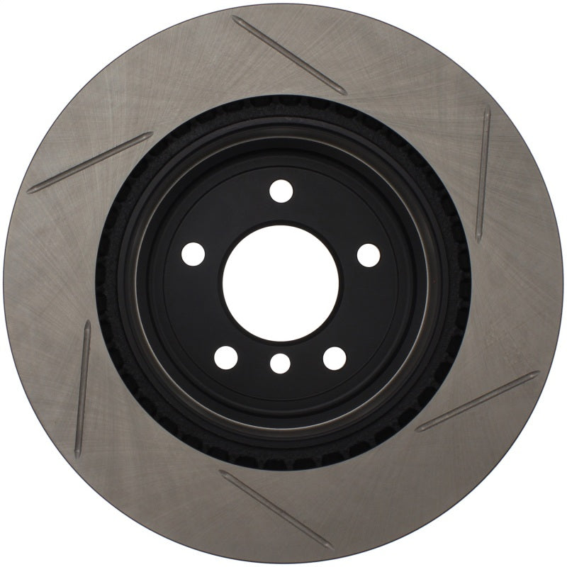StopTech Power Slot 06 BMW 330 Series / 07-09 335 Series Rear Right Slotted Rotor-Brake Rotors - Slotted-Grocery Getter Performance