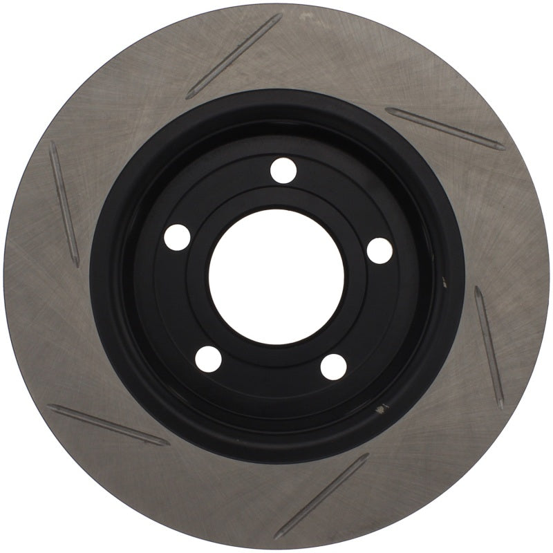 StopTech Power Slot 07-09 Mazdaspeed 3 Slotted Left Rear Rotor-Brake Rotors - Slotted-Grocery Getter Performance