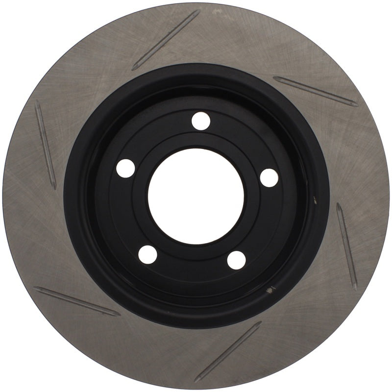StopTech Power Slot 07-09 Mazdaspeed 3 Slotted Right Rear Rotor-Brake Rotors - Slotted-Grocery Getter Performance