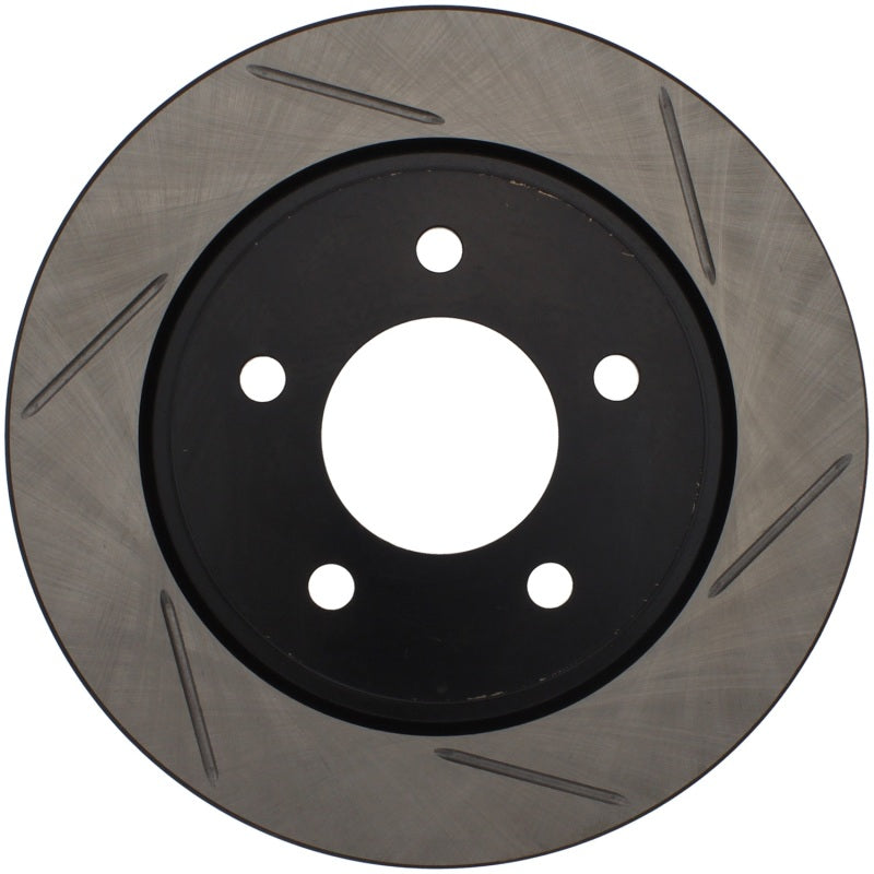 StopTech Power Slot 07-09 Mazdaspeed 3 Slotted Right Rear Rotor-Brake Rotors - Slotted-Grocery Getter Performance