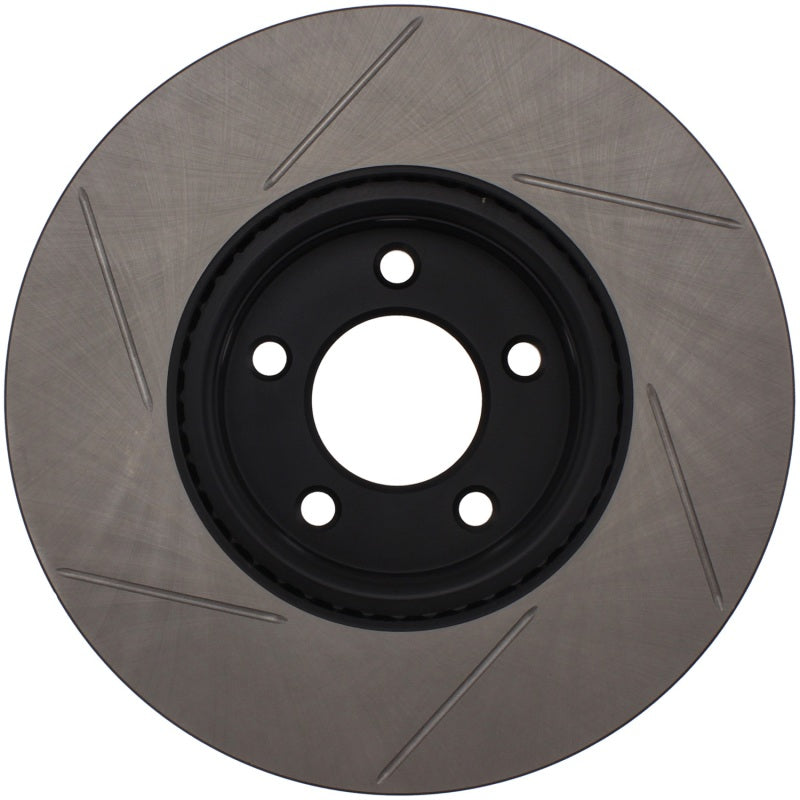 StopTech Power Slot 07-09 Mazdaspeed3 Slotted Left Front Rotor-Brake Rotors - Slotted-Grocery Getter Performance