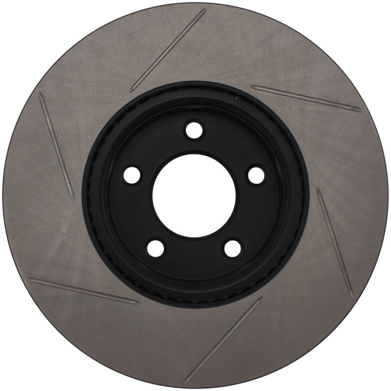 StopTech Power Slot 07-09 Mazdaspeed3 Slotted Right Front Rotor-Brake Rotors - Slotted-Grocery Getter Performance