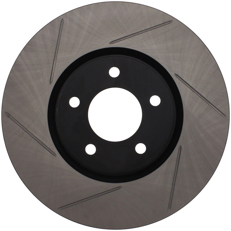 StopTech Power Slot 07-09 Mazdaspeed3 Slotted Right Front Rotor-Brake Rotors - Slotted-Grocery Getter Performance