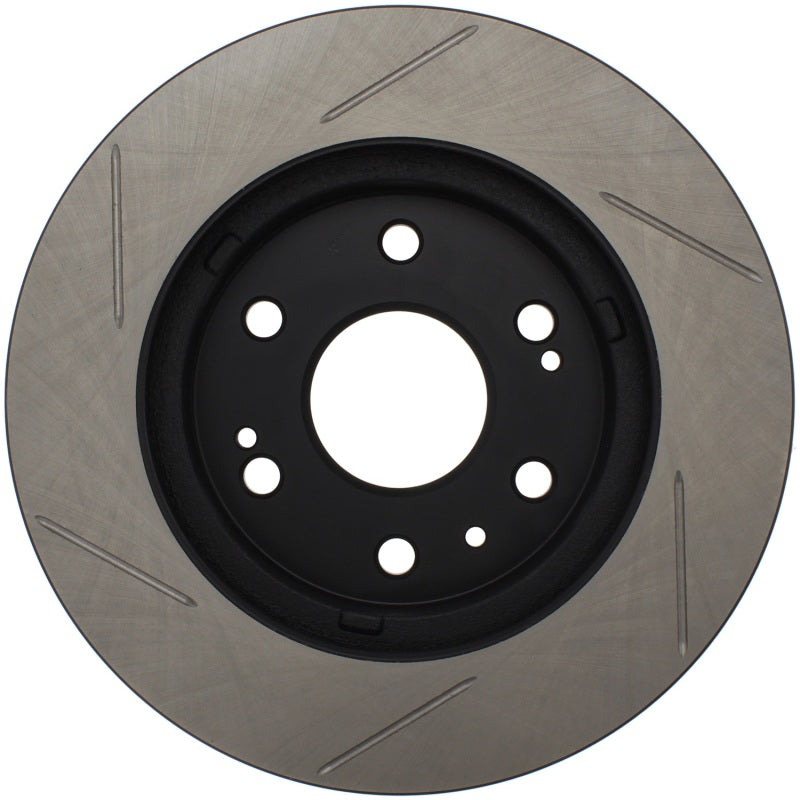StopTech Power Slot 07 Chevrolet Tahoe Front Left Rotor-Brake Rotors - Slotted-Grocery Getter Performance