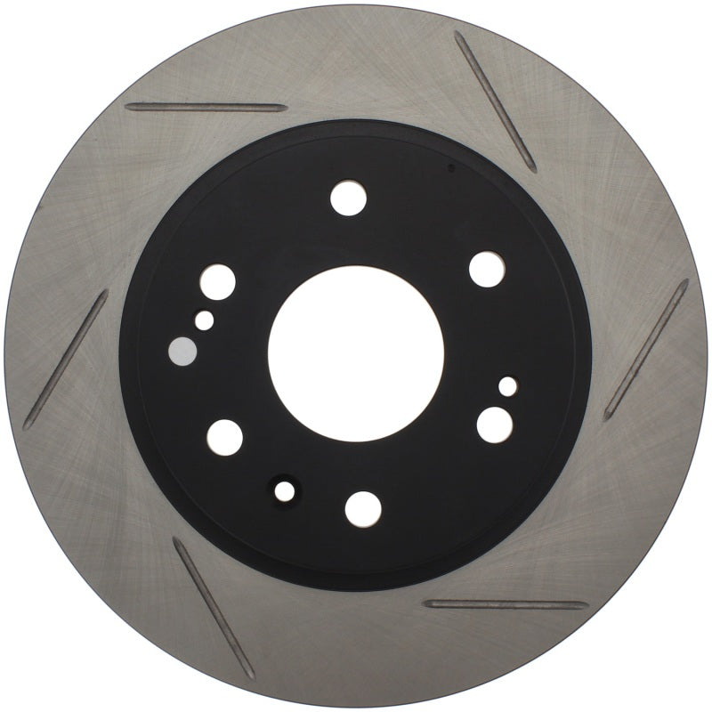 StopTech Power Slot 07 Chevrolet Tahoe Front Left Rotor-Brake Rotors - Slotted-Grocery Getter Performance