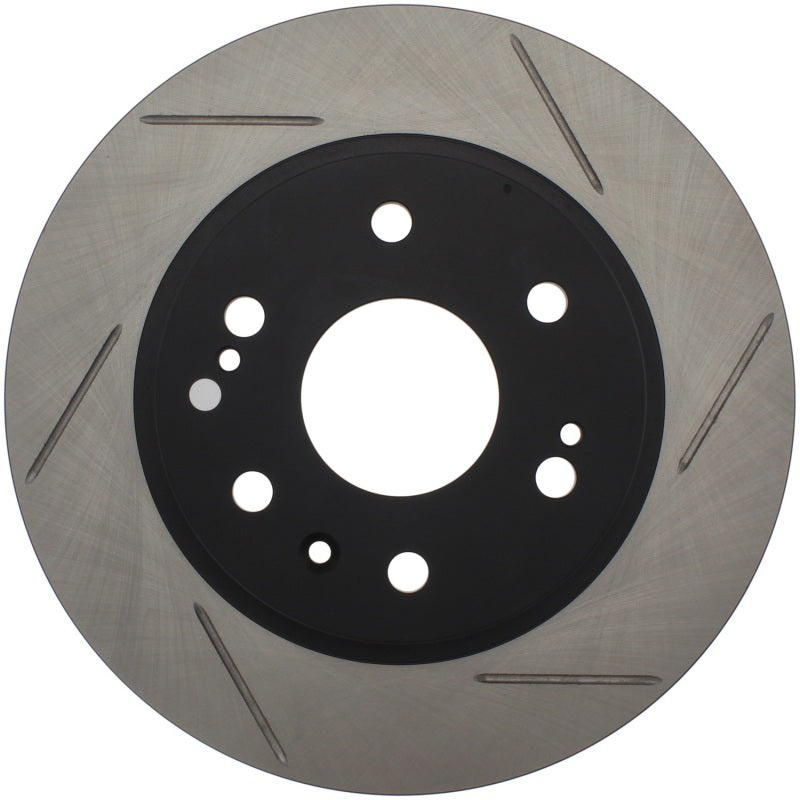 StopTech Power Slot 07 Chevrolet Tahoe Front Right Rotor-Brake Rotors - Slotted-Grocery Getter Performance