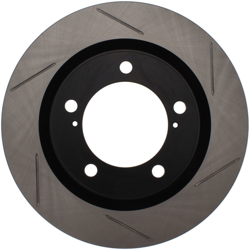 StopTech Power Slot 08-09 Toyota Sequoia / 07-09 Tundra Slotted Left Front Rotor-Brake Rotors - Slotted-Grocery Getter Performance