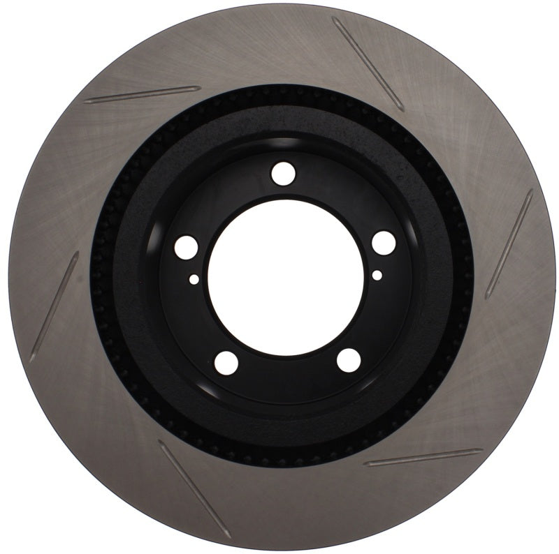 StopTech Power Slot 08-09 Toyota Sequoia / 07-09 Tundra Slotted Right Front Rotor-Brake Rotors - Slotted-Grocery Getter Performance