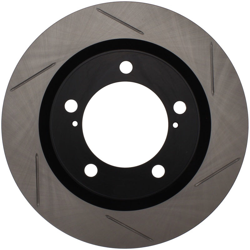 StopTech Power Slot 08-09 Toyota Sequoia / 07-09 Tundra Slotted Right Front Rotor-Brake Rotors - Slotted-Grocery Getter Performance