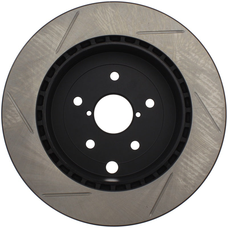 StopTech Power Slot 08-10 Subaru Impreza STi Rear Left Slotted Rotor-Brake Rotors - Slotted-Grocery Getter Performance