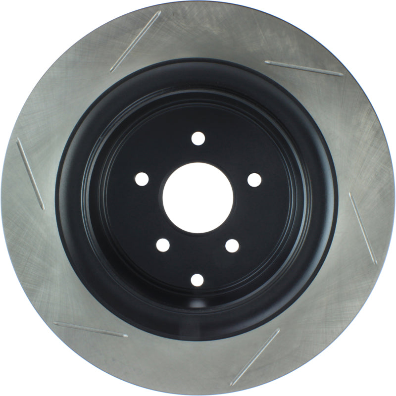 StopTech Power Slot 09 Infiniti FX50 5.0L-V8 Slotted Rear Left Rotor-Brake Rotors - Slotted-Grocery Getter Performance