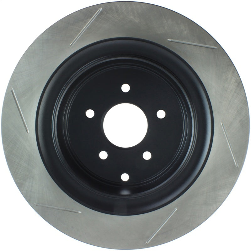 StopTech Power Slot 09 Infiniti FX50 5.0L-V8 Slotted Rear Left Rotor-Brake Rotors - Slotted-Grocery Getter Performance