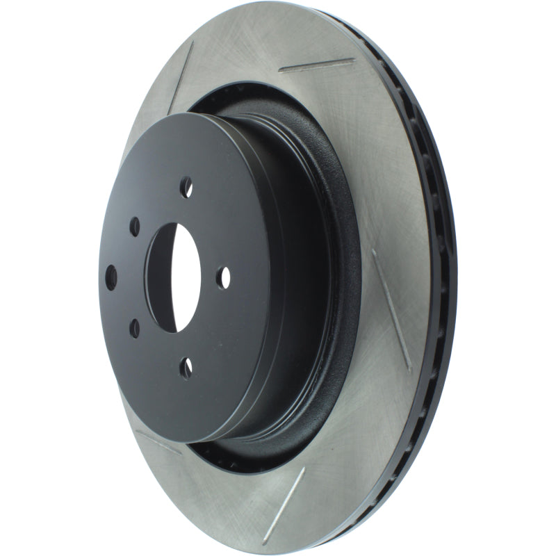 StopTech Power Slot 09 Infiniti FX50 5.0L-V8 Slotted Rear Right Rotor-Brake Rotors - Slotted-Grocery Getter Performance